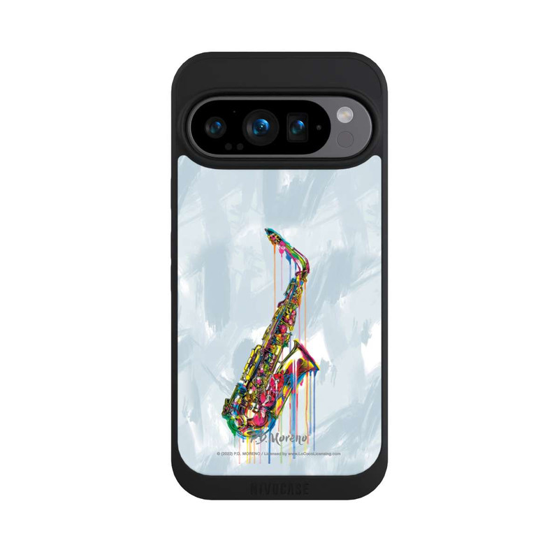 Pixel 9 Pro NIVOpure Saxophone Art By P.D. Moreno
