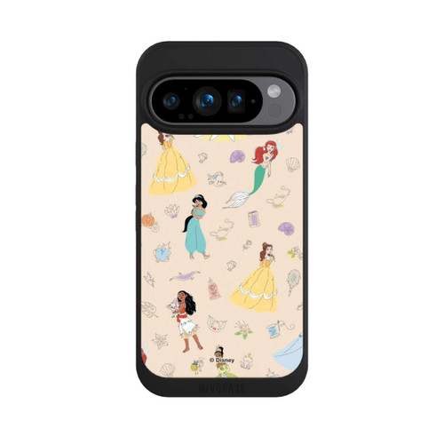 Google Pixel 9 Pro NIVOpure Princess Pattern Beige Disney Princess