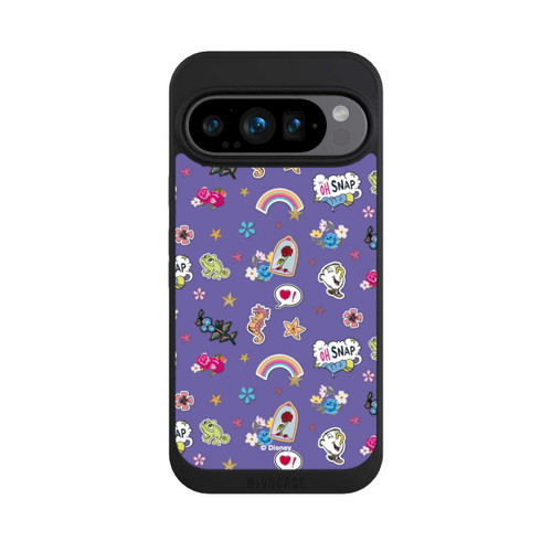 Google Pixel 9 Pro NIVOpure Princess Pattern Purple Disney Princess