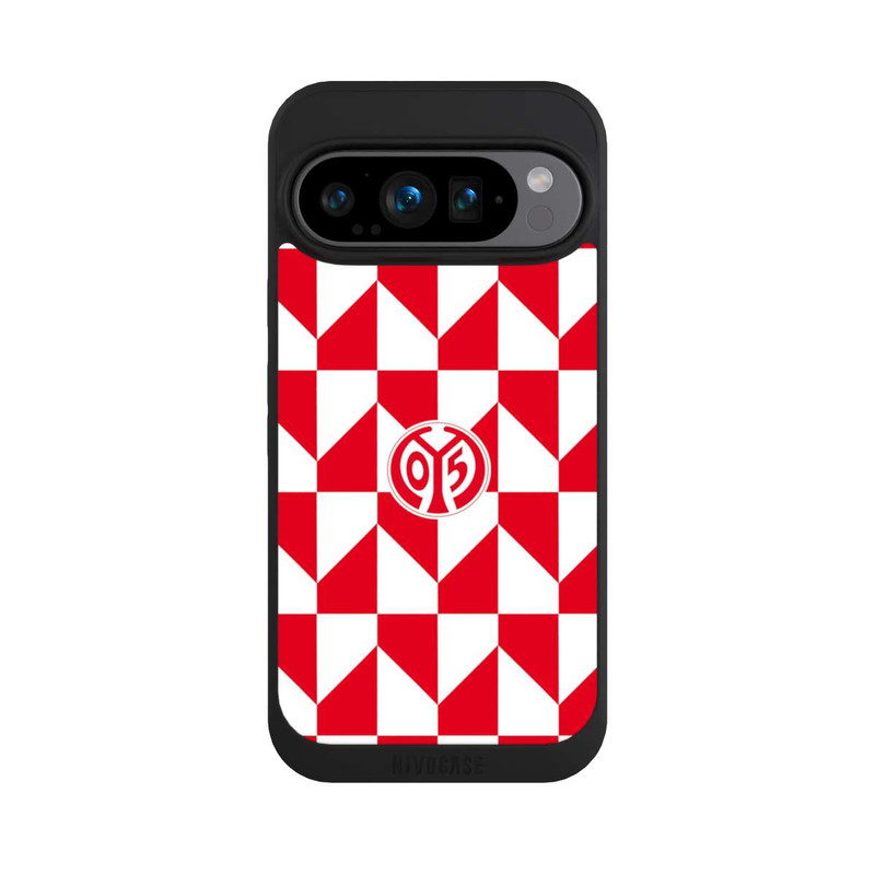 Pixel 9 Pro NIVOpure Mainz 05-Rotes Muster