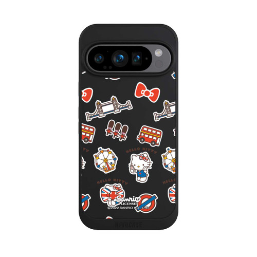 Google Pixel 9 Pro NIVOpure Hello Kitty Londoner Abzeichen Transparent