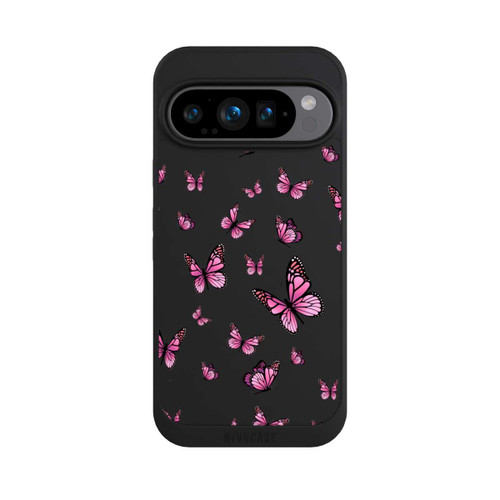Google Pixel 9 Pro NIVOpure Schmetterlinge pink
