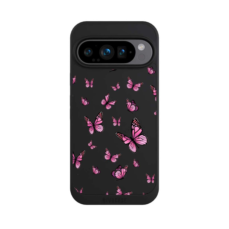 Pixel 9 Pro NIVOpure Schmetterlinge pink