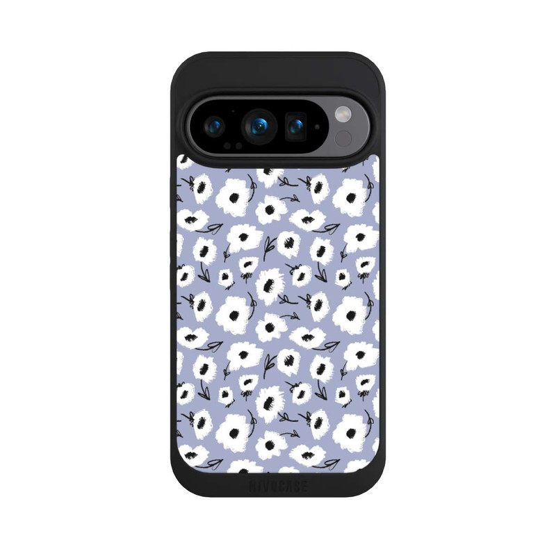 Pixel 9 Pro NIVOpure Pattern Fleurs Lilas