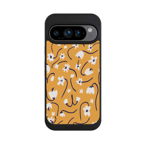 Google Pixel 9 Pro NIVOpure Kleine Blumen Muster Gelb