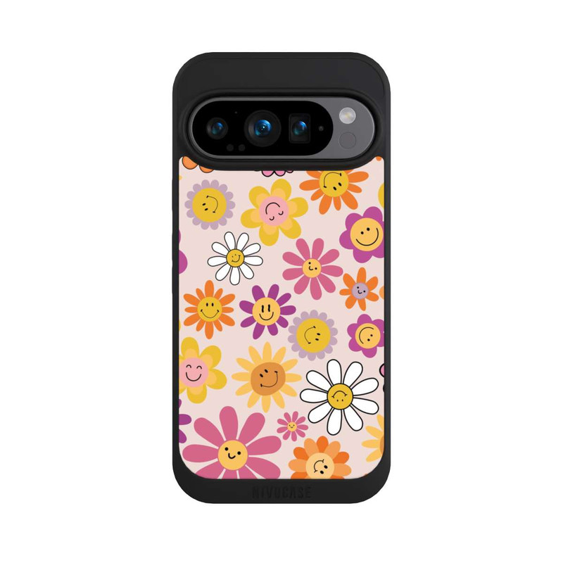 Pixel 9 Pro NIVOpure Smiles Pink Flowers