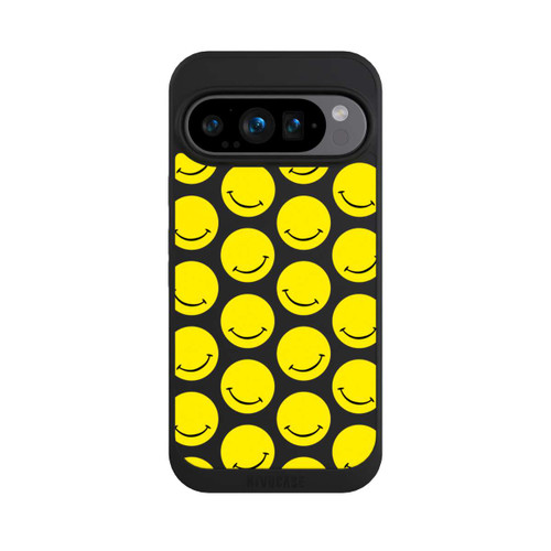 Google Pixel 9 Pro NIVOpure Smile Pattern Yellow Transparent
