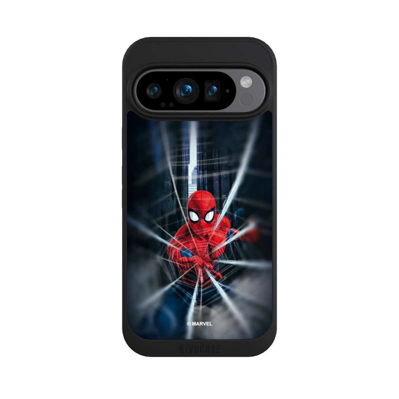 Pixel 9 Pro NIVOpure Spider-Man Webs In Action