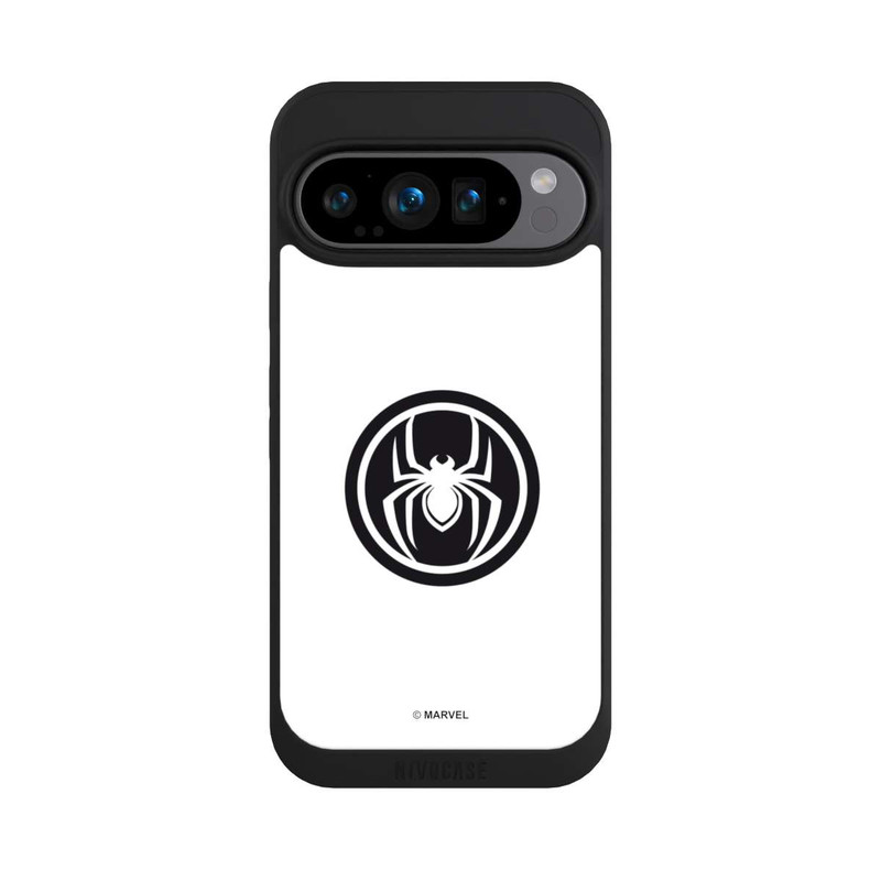 Pixel 9 Pro NIVOpure Spider-Man Logo White