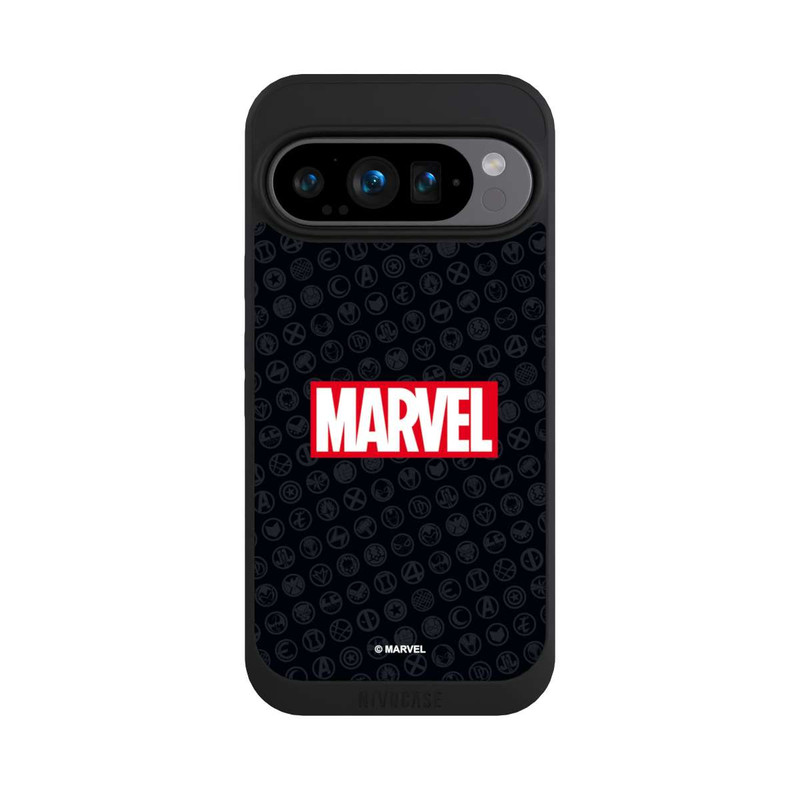 Pixel 9 Pro NIVOpure Marvel Logo Noir Rouge