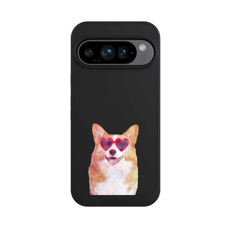 Pixel 9 Pro NIVOpure Niedlicher Corgi Transparent