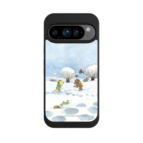 Google Pixel 9 Pro NIVOpure Kleiner Bär und kleiner Tiger im Schnee