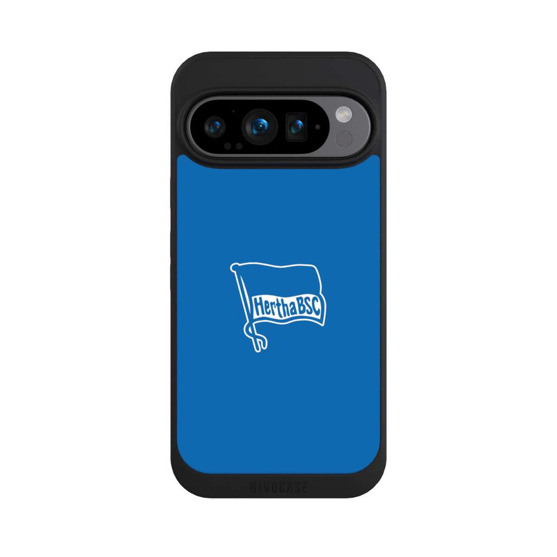 Pixel 9 Pro NIVOpure Hertha BSC Blauer Hintergrund