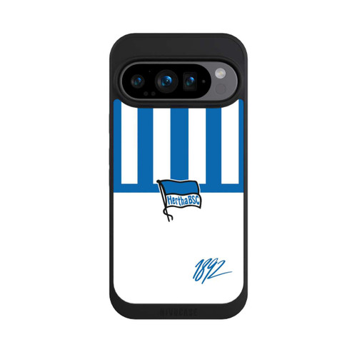 Google Pixel 9 Pro NIVOpure Blau und Weiß Horizontal Streifen