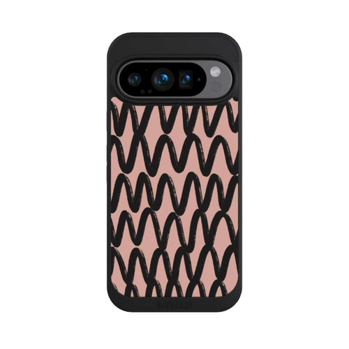 Google Pixel 9 Pro NIVOpure Schwarzes Zickzack