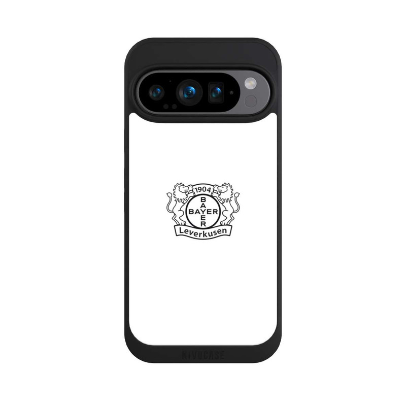 Pixel 9 Pro NIVOpure Bayer 04 Leverkusen white