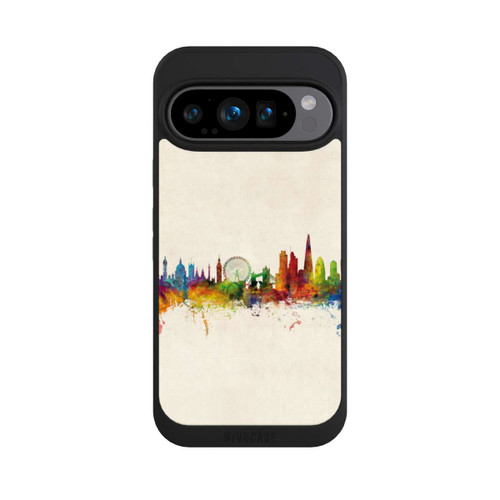 Google Pixel 9 Pro NIVOpure London Skyline Vintage Hintergrund