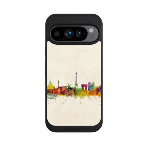 Google Pixel 9 Pro NIVOpure Paris Skyline Vintage Hintergrund