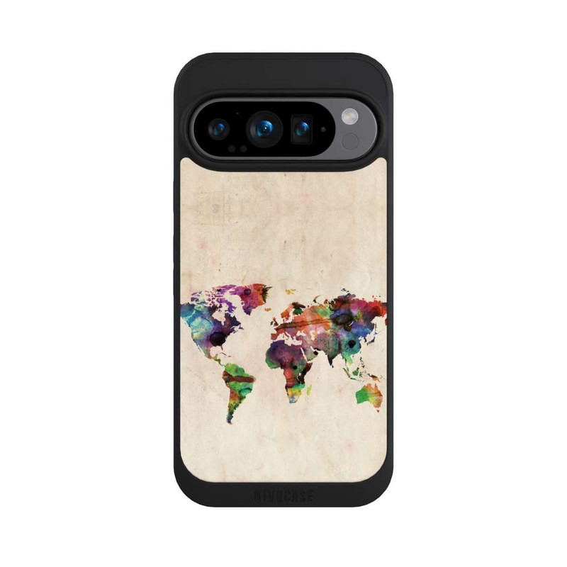 Pixel 9 Pro NIVOpure Weltkarte von Michael Tompsett