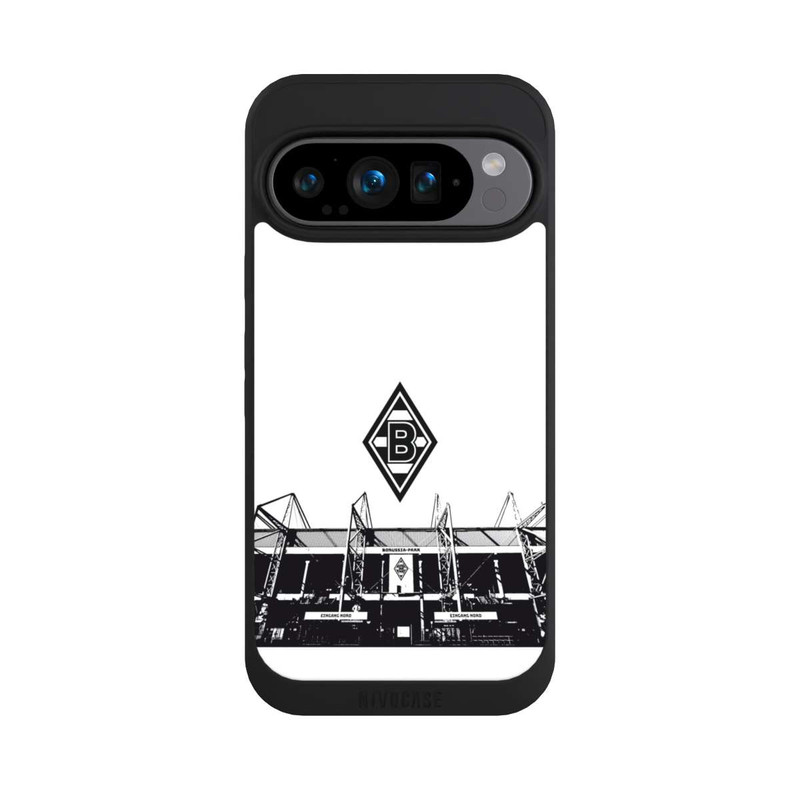 Pixel 9 Pro NIVOpure Borussia-Park Schwarz und Weiß
