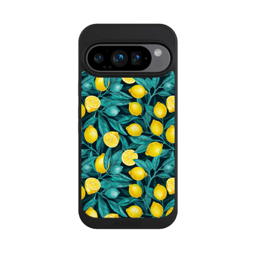 Google Pixel 9 Pro NIVOpure Zitronen und Blätter dunkel