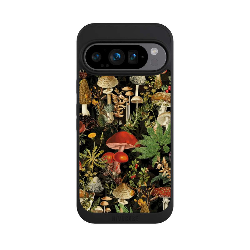 Pixel 9 Pro NIVOpure Verschiedene Pilze Im Wald