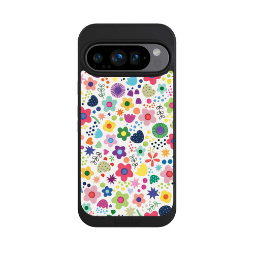 Google Pixel 9 Pro NIVOpure Psychedelic Flowers Colorful