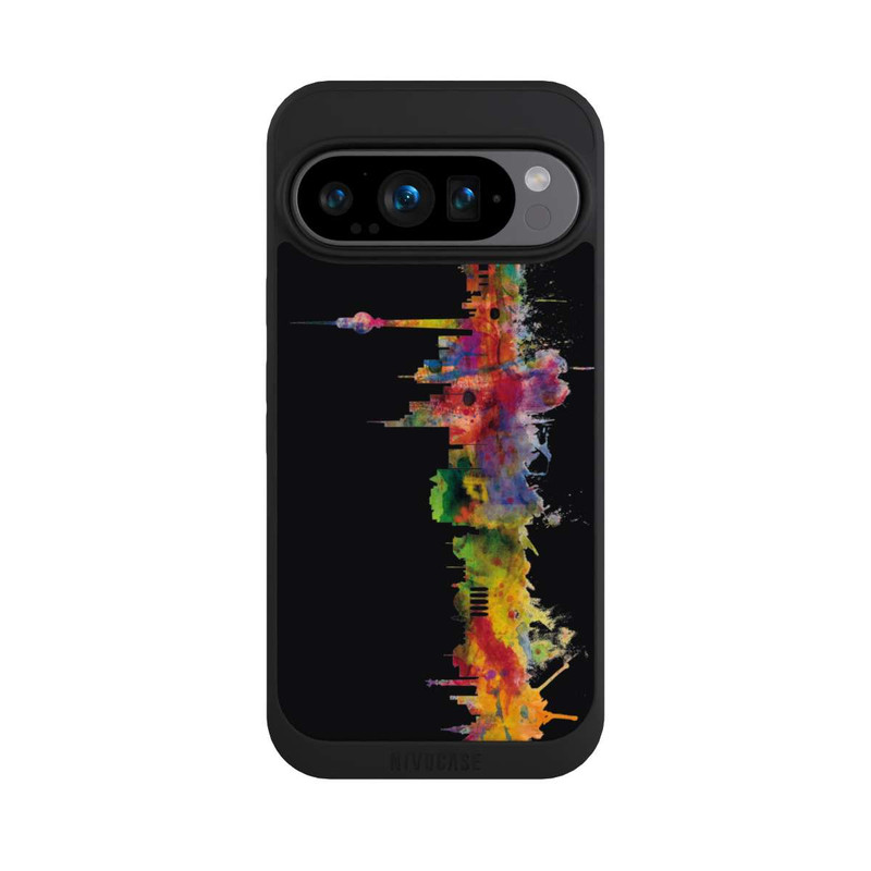 Pixel 9 Pro NIVOpure Berlin Skyline Schwarz