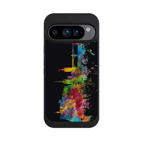 Google Pixel 9 Pro NIVOpure Edinburgh Schottland Skyline Schwarz