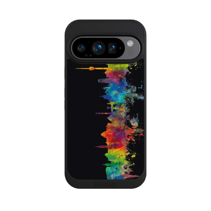 Pixel 9 Pro NIVOpure Stuttgart Skyline Schwarz