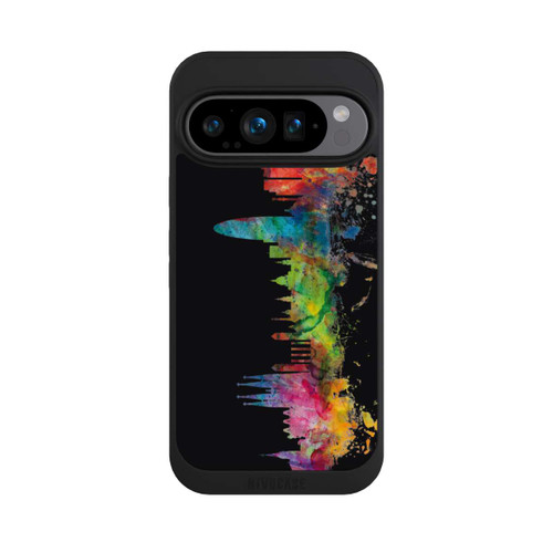 Google Pixel 9 Pro NIVOpure Barcelona Spanien Skyline Schwarz
