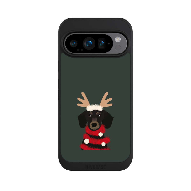 Pixel 9 Pro NIVOpure weihnachtlicher Dackel