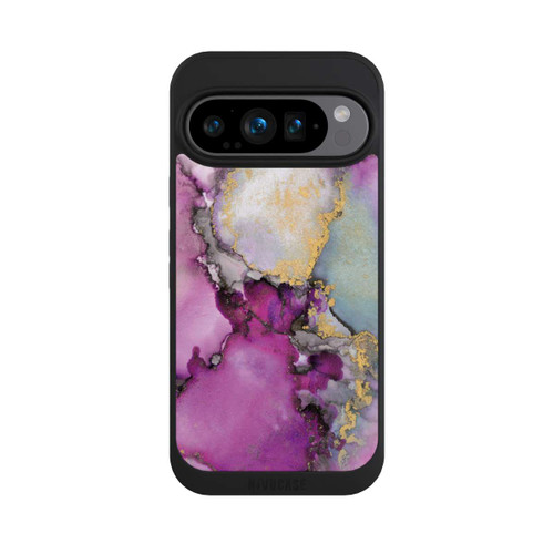 Google Pixel 9 Pro NIVOpure Alcohol Ink Art Pink