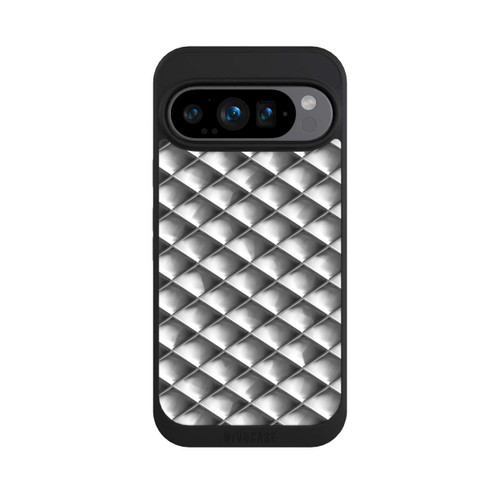 Google Pixel 9 Pro NIVOpure Glamour Silver Squares
