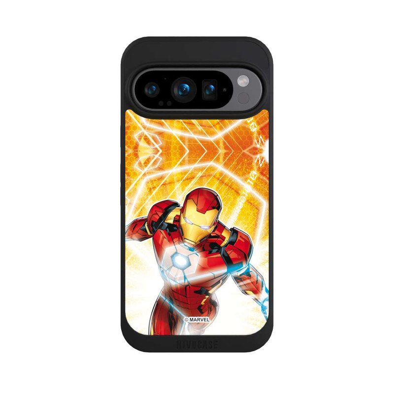 Pixel 9 Pro NIVOpure Iron Man on Fire