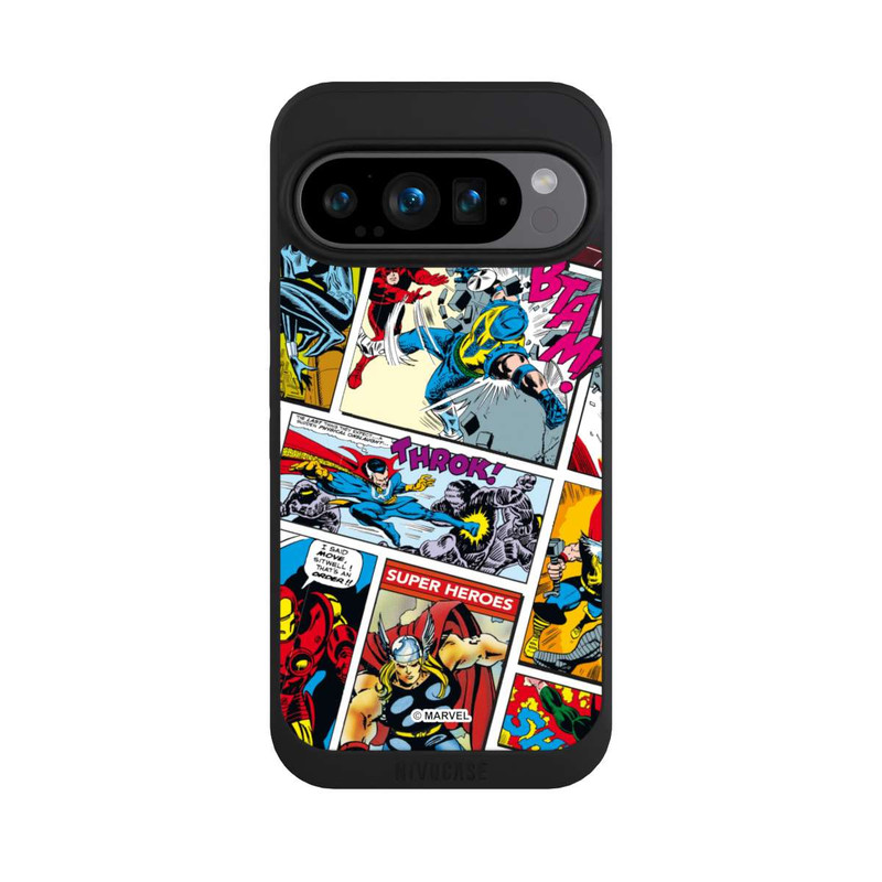 Pixel 9 Pro NIVOpure Marvel Retro Comic Blue