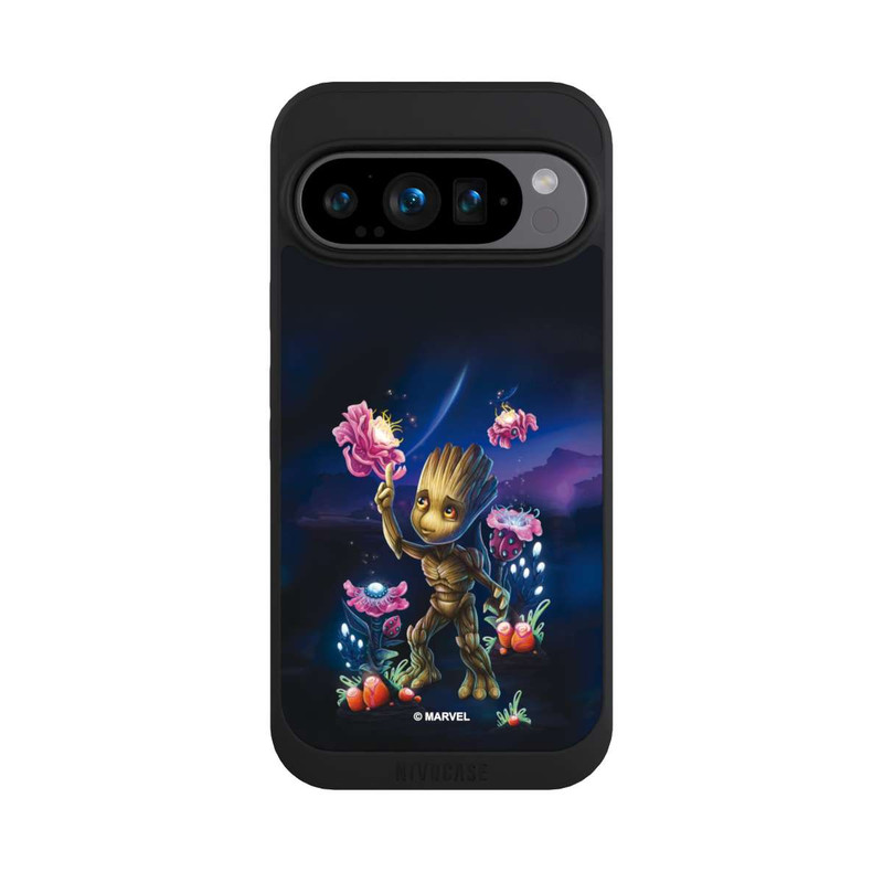 Pixel 9 Pro NIVOpure Baby Groot Blumen