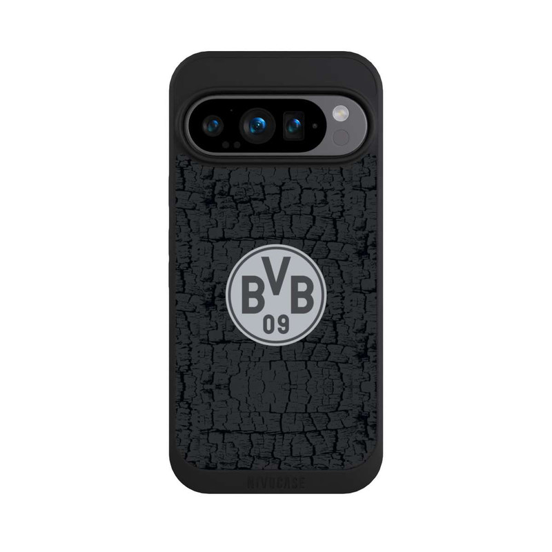 Pixel 9 Pro NIVOpure BVB Trikot Kohle und Stahl