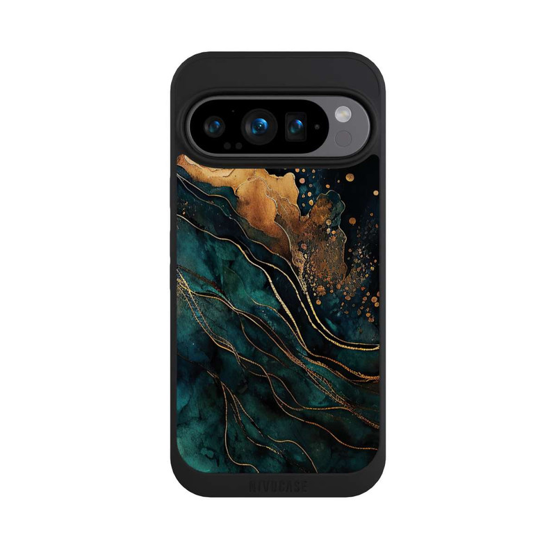 Pixel 9 Pro NIVOpure Gold und Grün