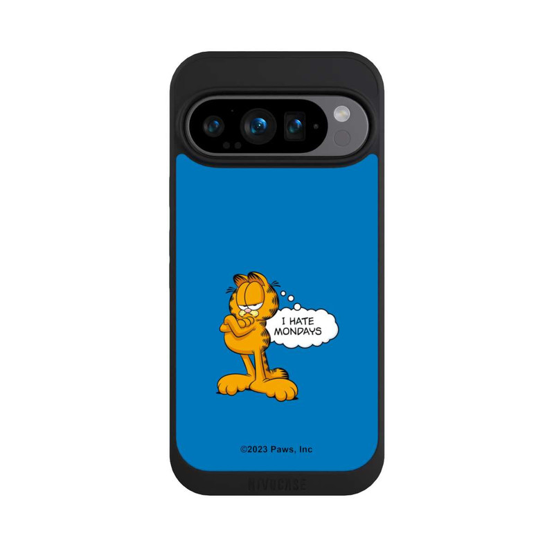Pixel 9 Pro NIVOpure Garfield I Hate Mondays Blau