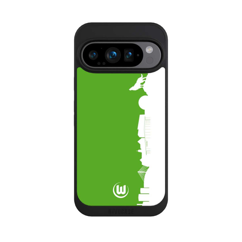 Pixel 9 Pro NIVOpure Skyline Grün Weiß