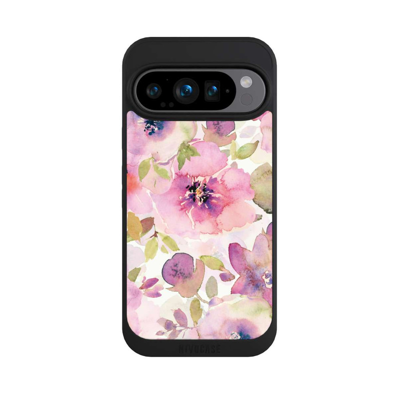 Pixel 9 Pro NIVOpure Papier Peint Fleurs Roses