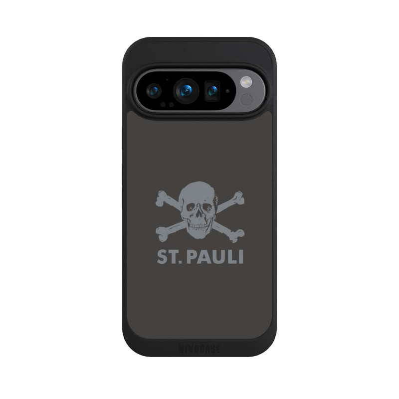 Pixel 9 Pro NIVOpure FC St. Pauli Logo Grau