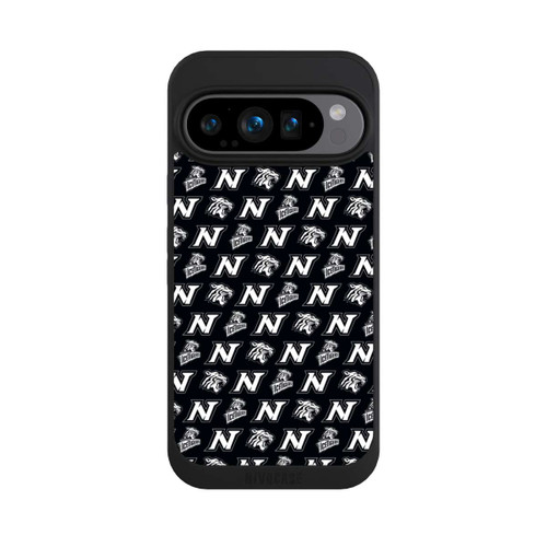 Google Pixel 9 Pro NIVOpure Nürnberg Ice Tigers Muster Schwarz