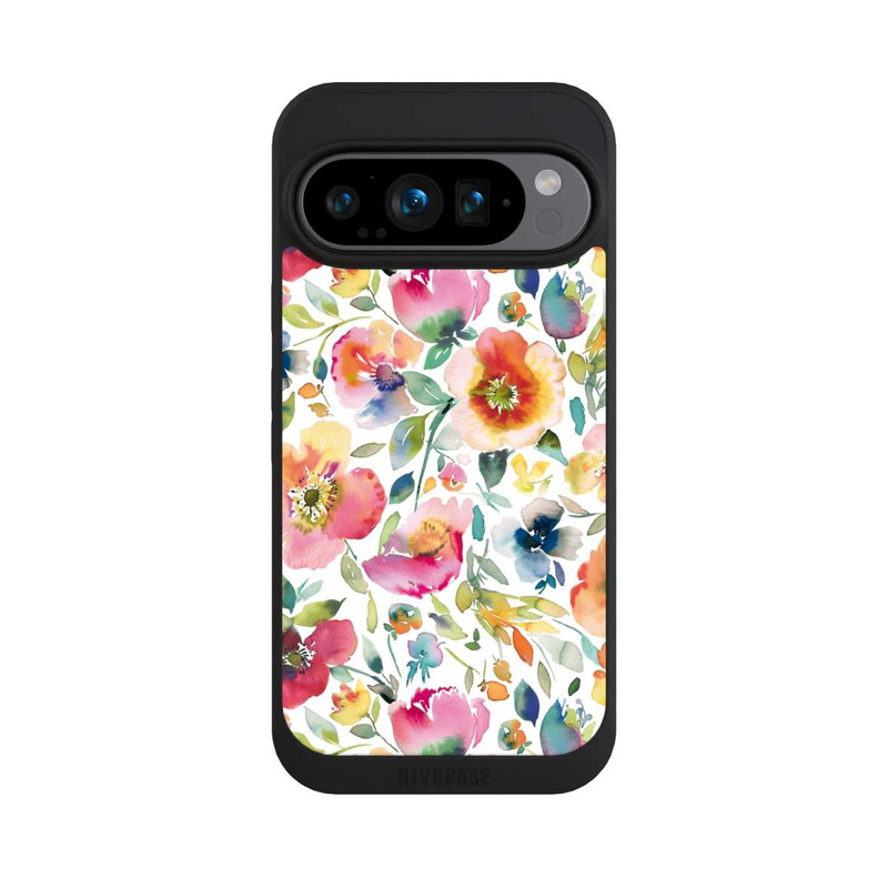 Pixel 9 Pro NIVOpure Psychedelic Poppies Multicolor