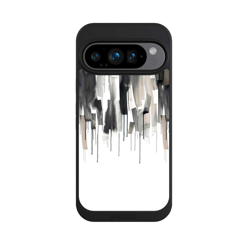 Pixel 9 Pro NIVOpure Watery Stripes Japandi Black