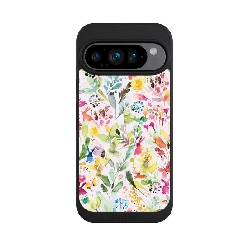 Pixel 9 Pro NIVOpure Wild Flowers Meadow Pink