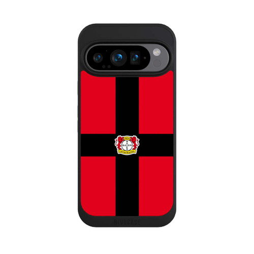 Google Pixel 9 Pro NIVOpure Bayer 04 Leverkusen Schwarzes Kreuz auf Rot