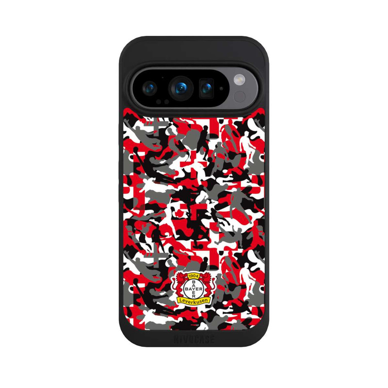 Pixel 9 Pro NIVOpure Bayer 04 Leverkusen Muster