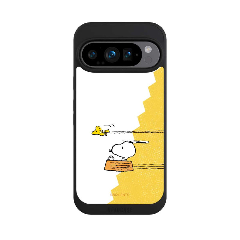 Pixel 9 Pro NIVOpure Snoopy avec Woodstock